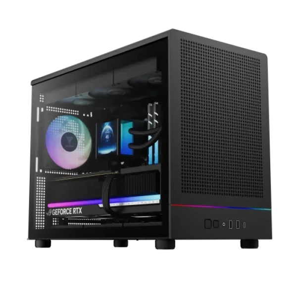 Gamdias ATHENA M4M Micro-ATX Mid Tower RGB Gaming Case